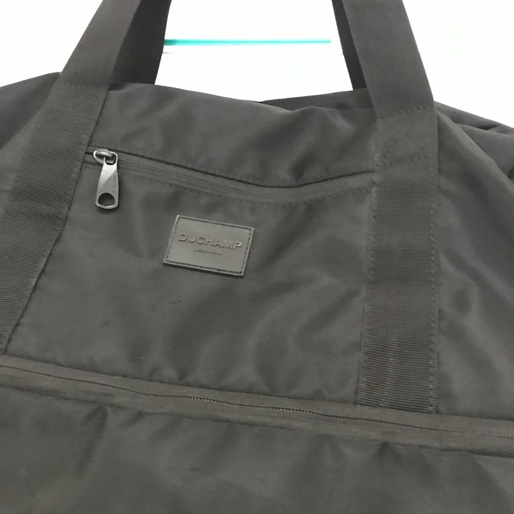 Duchamp Black Duffel Bag